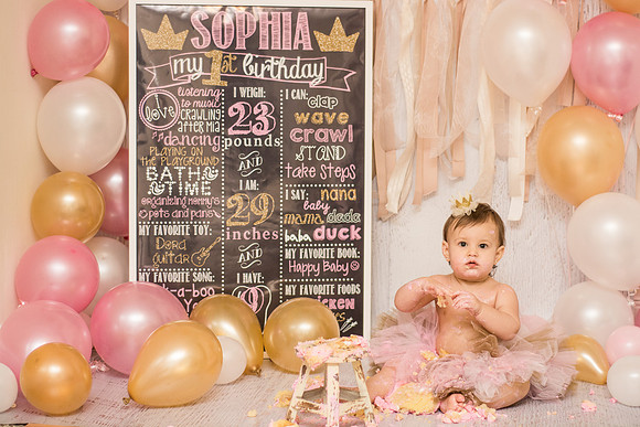 ​First Birthday & Cake Smash Session Ashley Halas Photography LLC Hamilton NJ