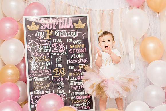 ​First Birthday & Cake Smash Session Ashley Halas Photography LLC Hamilton NJ