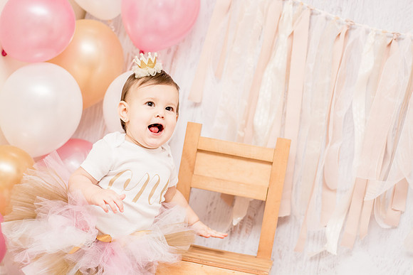 ​First Birthday & Cake Smash Session Ashley Halas Photography LLC Hamilton NJ