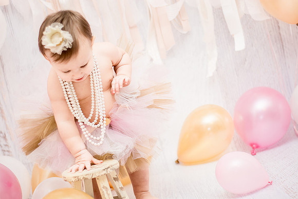 ​First Birthday & Cake Smash Session Ashley Halas Photography LLC Hamilton NJ
