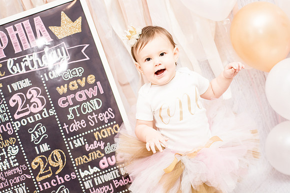 ​First Birthday & Cake Smash Session Ashley Halas Photography LLC Hamilton NJ