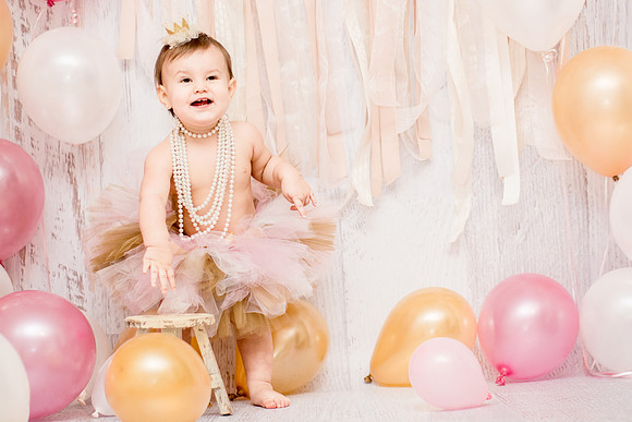 ​First Birthday & Cake Smash Session Ashley Halas Photography LLC Hamilton NJ