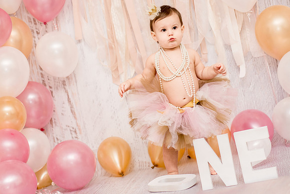 ​First Birthday & Cake Smash Session Ashley Halas Photography LLC Hamilton NJ