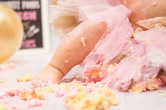​First Birthday & Cake Smash Session Ashley Halas Photography LLC Hamilton NJ