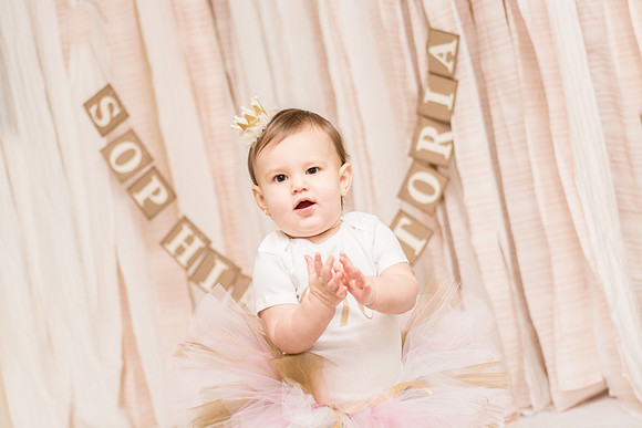 ​First Birthday & Cake Smash Session Ashley Halas Photography LLC Hamilton NJ