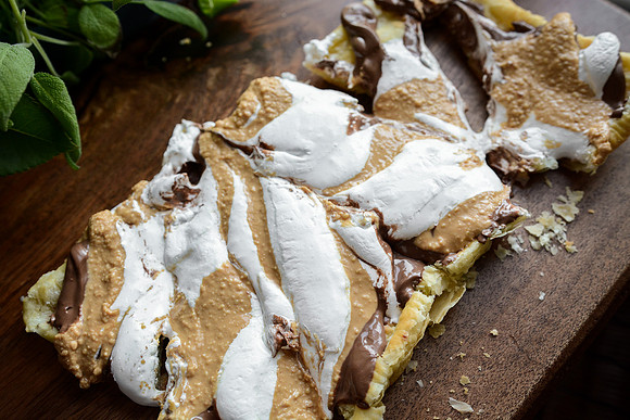 S'mores Pastry Pizza | Food Styling and Photography Ashley Halas Photography Hamilton New Jersey