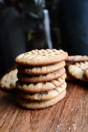 Oat Bran Peanut Butter Cookies | Food Styling and Photography Ashley Halas Photography Hamilton New Jersey