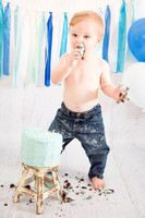 1st Birthday Cake Smash: Levi
