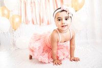 1st Birthday Cake Smash: Myra