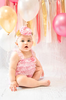 1st Birthday Cake Smash : Gianna