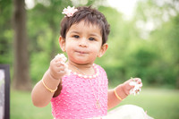 1st Birthday Cake Smash: Avnita