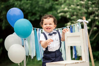 1st Birthday Cake Smash : Christopher
