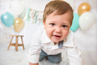 1st Birthday Cake Smash: Ethan