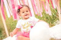 First Birthday Cake Smash : Mackenzie
