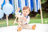 1st Birthday Cake Smash : Jake