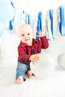 1st Birthday Cake Smash: Nicholas