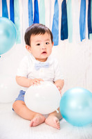 1st Birthday Cake Smash: Evan