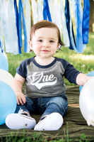 1st Birthday Cake Smash: Aiden