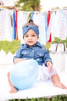First Birthday Cake Smash: Indie