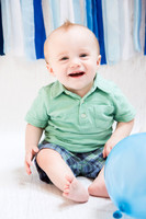 First Birthday Cake Smash: Colin